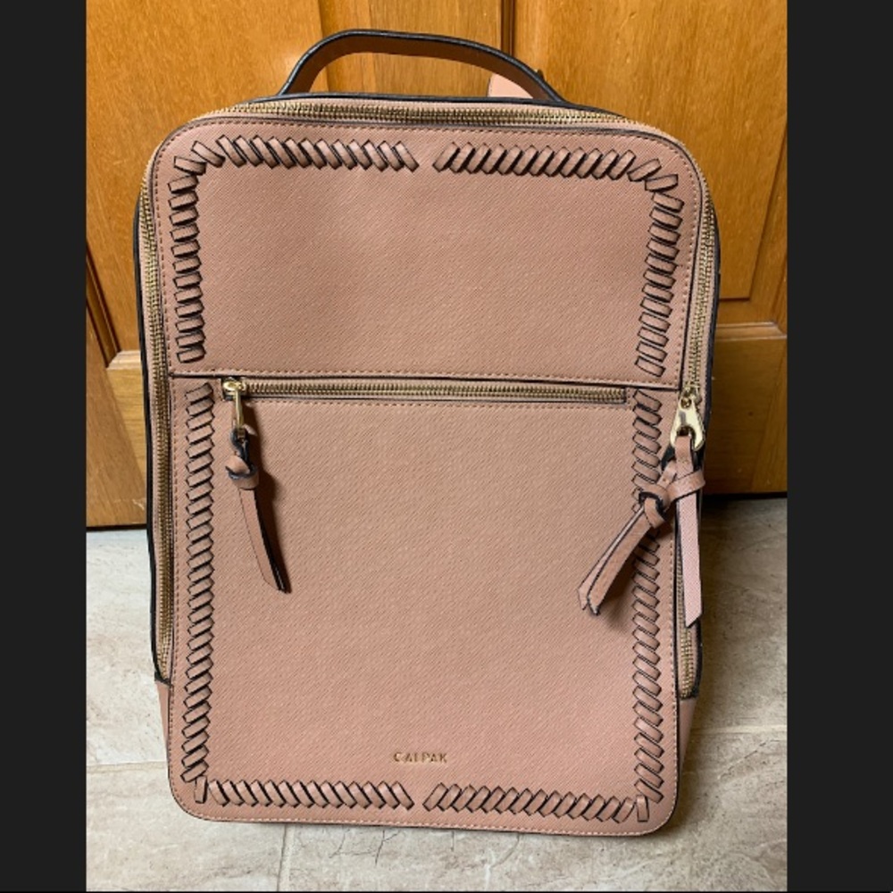CALPAK KAYA LAPTOP BACKPACK - CARAMEL